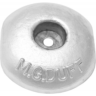 MG Duff ZD58 Disc Shaped Zinc Hull Anode for Salt Waters (2.2kg)  812014