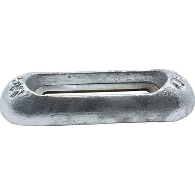 MG Duff ZD76 Euro Straight Zinc Hull Anode for Salt Waters (1.2kg)  812026