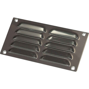 4Dek Stainless Steel Louvered Air Vent (152mm x 76mm)  813585 - ChasNewensMarine