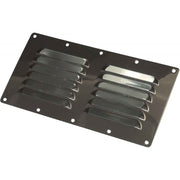 4Dek Stainless Steel Louvered Air Vent with Fly screen (232mm x 128mm)  813593