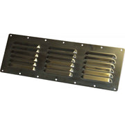4Dek Stainless Steel Louvered Air Vent with Fly screen (340mm x 116mm)  813597