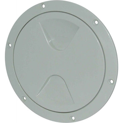 4Dek Plastic Watertight Inspection Cover (White / 125mm Opening)  814215