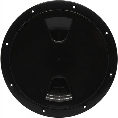 4Dek Plastic Watertight Inspection Cover (Black / 203mm Opening)  814227 - ChasNewensMarine