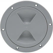 4Dek Plastic Watertight Inspection Cover (Grey / 102mm Opening)  814244