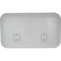 4Dek White Plastic Flush Inspection Hatch (513mm x 265mm)  814302 - ChasNewensMarine