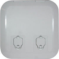 4Dek White Plastic Flush Inspection Hatch (285mm x 285mm)  814303 - ChasNewensMarine