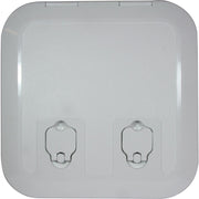 4Dek White Plastic Flush Inspection Hatch (285mm x 285mm)  814303 - ChasNewensMarine