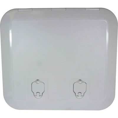 4Dek White Plastic Flush Inspection Hatch (430mm x 375mm)  814304 - ChasNewensMarine