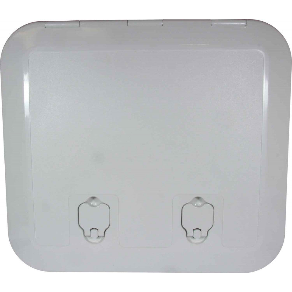 4Dek White Plastic Flush Inspection Hatch (430mm x 375mm)  814304 - ChasNewensMarine