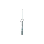 Galaxy White Fibreglass VHF 2.4m, 1"-14 S/S Ferrule 6m RG8X