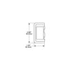 Contura Mounting Bracket - End