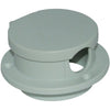 Perko 1057 Rope Deck Pipe (White Plastic)  827572 - ChasNewensMarine