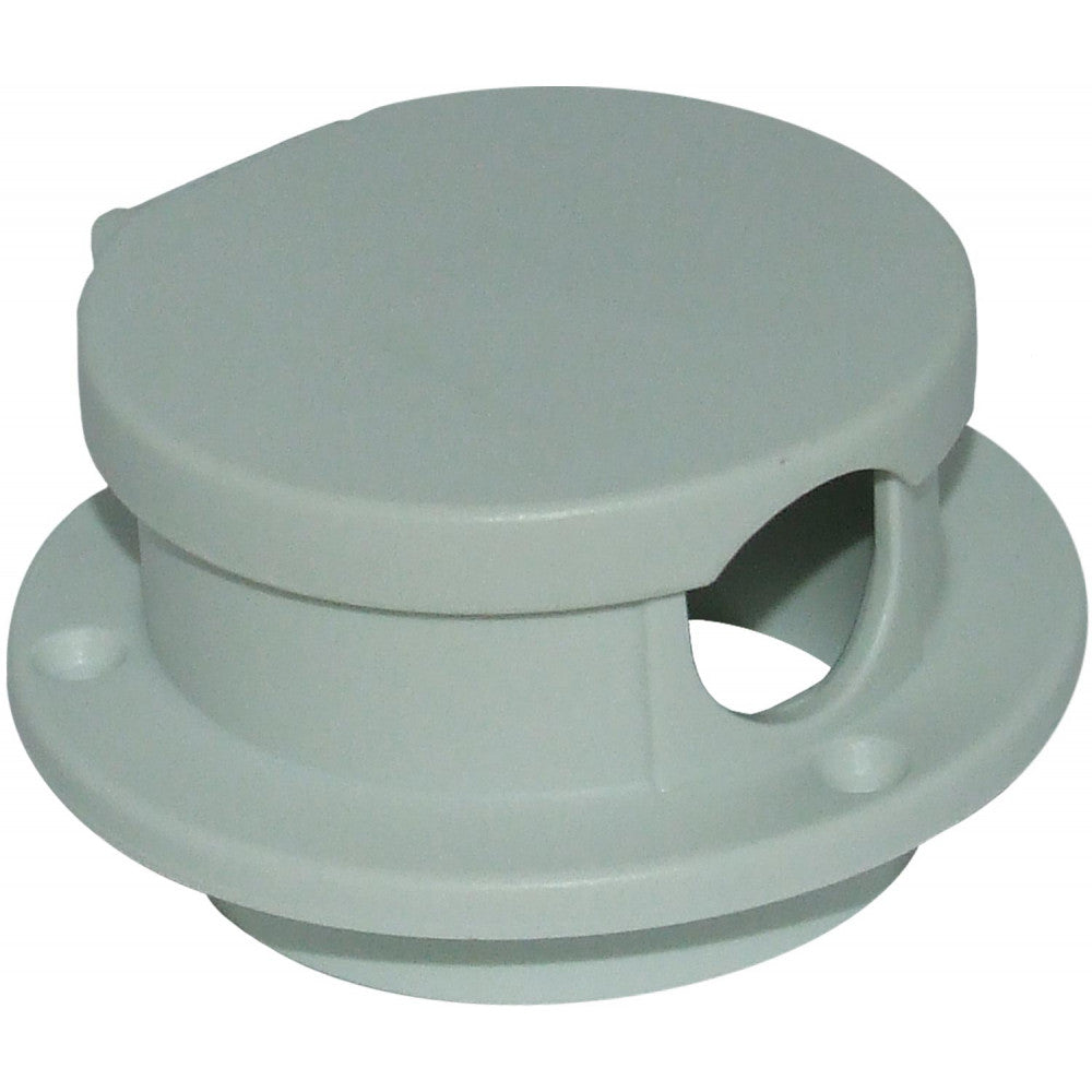 Perko 1057 Rope Deck Pipe (White Plastic)  827572 - ChasNewensMarine