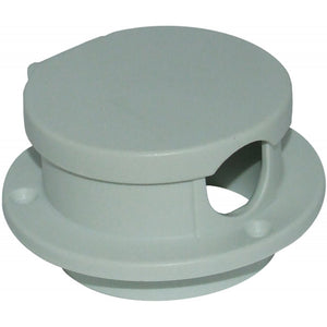 Perko 1057 Rope Deck Pipe (White Plastic)  827572 - ChasNewensMarine
