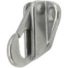 4Dek Stainless Steel Plate Hook with Spring Catch (5mm)  831006 - ChasNewensMarine