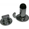 Foresti & Suardi Chrome Plated Brass Door Stopper with Bumper & Catch  831015 - ChasNewensMarine