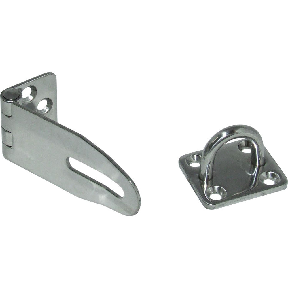 4Dek Stainless Steel Folding Lockable Latch (33mm x 67mm)  831084 - ChasNewensMarine