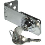 4Dek Stainless Steel Locking Hasp Latch (80mm x 30mm)  831090 - ChasNewensMarine