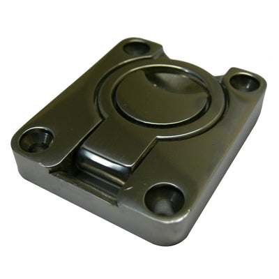 4Dek Stainless Steel Flush Ring Pull (56mm x 48mm)  831120 - ChasNewensMarine