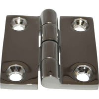 4Dek Stainless Steel Hinge (50mm x 50mm / Protruding Pin)  831419 - ChasNewensMarine