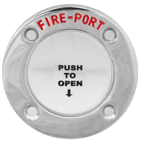Stainless Steel Fire Port for Fire Extinguishers - 17.680.01