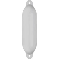 Dan-Fender White Light Duty Fender for 11-16' Boats (110mm OD x 460mm)  895002 - ChasNewensMarine