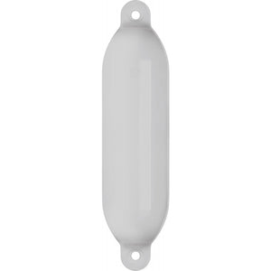 Dan-Fender White Light Duty Fender for 11-16' Boats (110mm OD x 460mm)  895002 - ChasNewensMarine