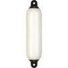 Dan-Fender White Cylindrical Fender for 17-23' Boats (150mm x 645mm)  895012 - ChasNewensMarine