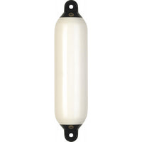 Dan-Fender White Cylindrical Fender for 17-23' Boats (150mm x 645mm)  895012 - ChasNewensMarine