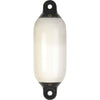 Dan-Fender White Cylindrical Fender for 17-30' Boats (200mm x 635mm)  895013 - ChasNewensMarine