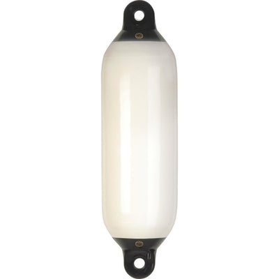 Dan-Fender White Cylindrical Fender for 24-45' Boats (200mm x 1055mm)  895015 - ChasNewensMarine