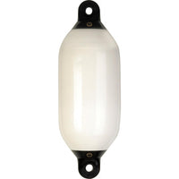 Dan-Fender White Cylindrical Fender for 31-45' Boats (250mm x 700mm)  895016 - ChasNewensMarine