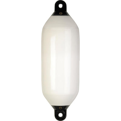 Dan-Fender White Cylindrical Fender for 46-60' Boats (300mm x 880mm)  895018 - ChasNewensMarine