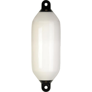 Dan-Fender White Cylindrical Fender for 46-60' Boats (300mm x 880mm)  895018 - ChasNewensMarine