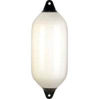 Dan-Fender White Cylindrical Fender for > 61' Boats (550mm x 1465mm)  895021 - ChasNewensMarine