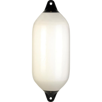 Dan-Fender White Cylindrical Fender for > 61' Boats (550mm x 1465mm)  895021 - ChasNewensMarine