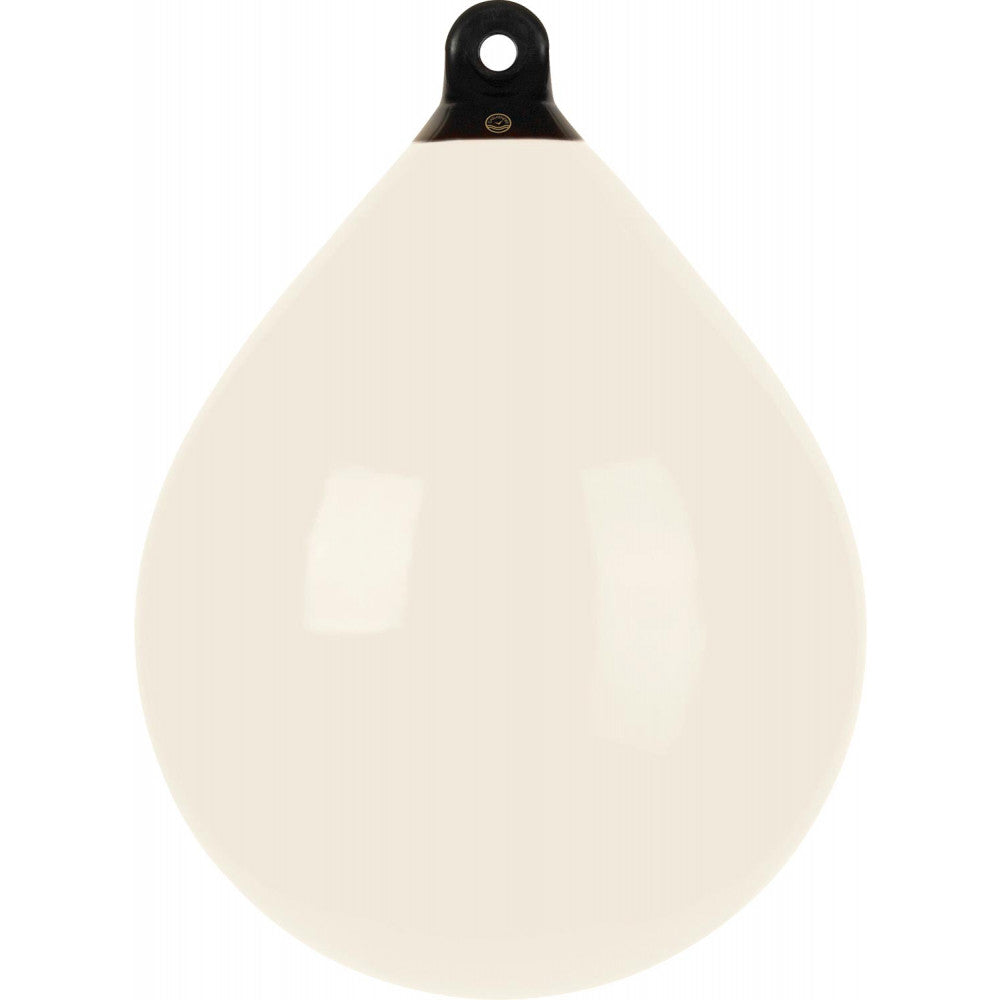 Dan-Fender White Balloon Fender for > 46' Boats (610mm OD x 790mm)  895030 - ChasNewensMarine