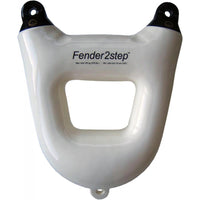 Dan-Fender White Marine Fender2Step (450mm x 560mm x 180mm)  895041 - ChasNewensMarine