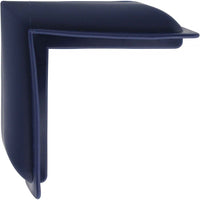 Dan-Fender Blue Corner Pontoon Fender (250mm Wide x 250mm Long)  895150