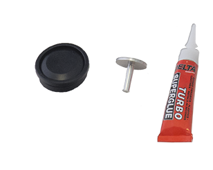 Rubber Button And Plunger Kit  89800013 by LEWMAR