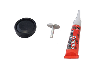 Rubber Button And Plunger Kit  89800013 by LEWMAR