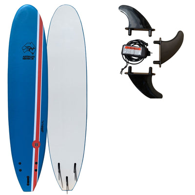 Surfboard – Soft Foamie Surfboard for Learners and Beginners- 8ft Pluse from Australian Board Co