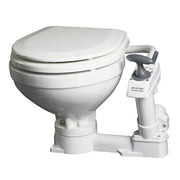 Johnson Aqua-T Compact Manual Toilet - ChasNewensMarine