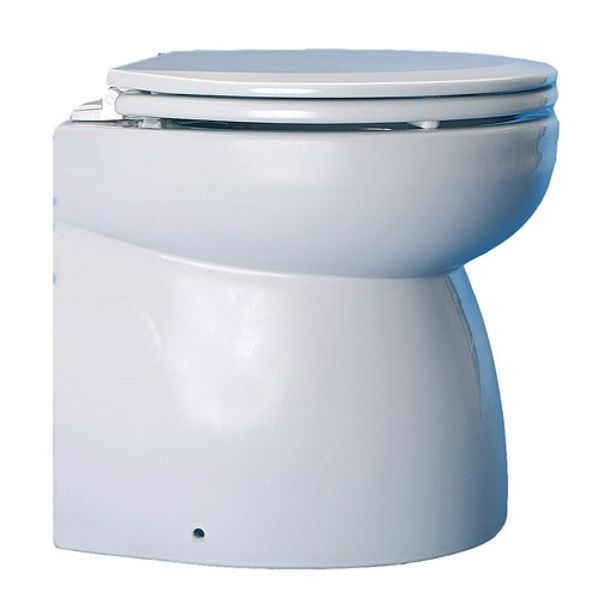 Ocean Luxury Standard Soft Close Toilet 12V - ChasNewensMarine