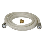Trem White Shower Hose 1/2" C x 3/8" BSP Female 2.5m