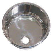 Osculati Stainless Steel Round Sink 260mm ID x 180mm Deep