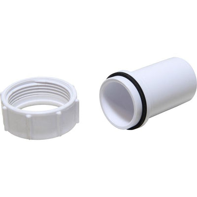 AG Sink Waste Connector Straight Plastic 1-1/4