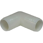 AG Plastic Elbow 1" Hose Barbs - ChasNewensMarine