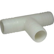Plastic Tee 1-1/4" Hose Barbs 3 - way