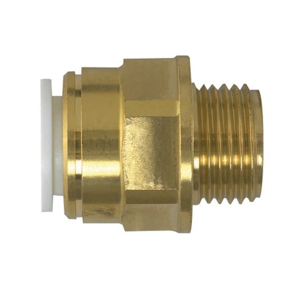 JG Speedfit Push-fit Brass Female Stem Adaptor